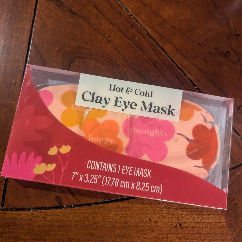 Hot & Cold Clay Eye Mask NIB